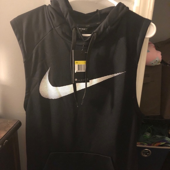 nike hooded tank tops